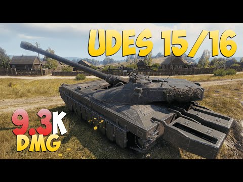 Видео: UDES 15/16 - 4 Kills 9.3K DMG - Успешный! - Мир Танков