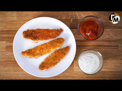 Видео: Что приготовить на ужин быстро и вкусно | Хрустящее куриное филе на сковороде, Голодный Мужчина #304