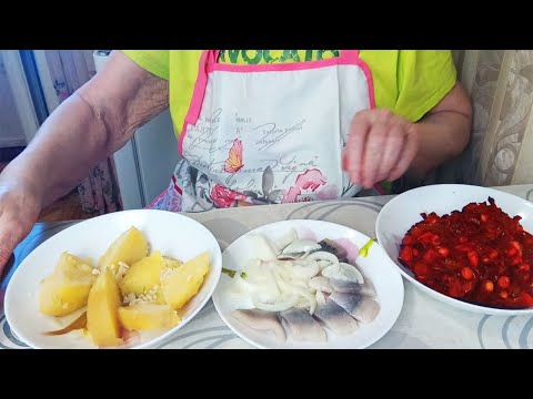 Видео: Совсем легкий обед,подкачало здоровье. Что смогла,то и сготовила.