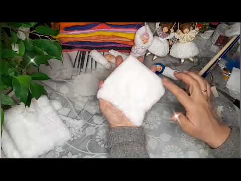 Видео: ПЕЛЕНАШКИ / ВАТНЫЕ ИГРУШКИ /  ТВОРЧЕСКИЙ ПРОЦЕСС / МАСТЕР-КЛАСС