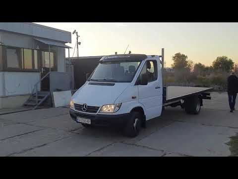 Видео: Мерседес - Спринтер 413 CDI , Восстановительные работы.