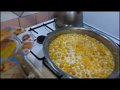 Видео: Варенье на зиму из жёлтой черешни😋👍👍👍