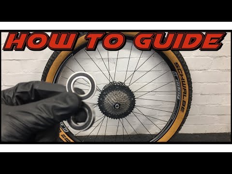 Видео: Замена подшипника заднего колеса Hope Pro 4