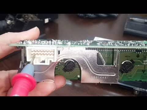 Видео: Mitsubishi Сolt  repair on-Board computer