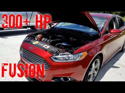 Видео: Прямой трубопровод 2.0 Ecoboost Ford Fusion Dyno Pulls