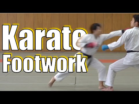 Видео: Учебное пособие по стойкам и работе ног в каратэ-кумитэ!