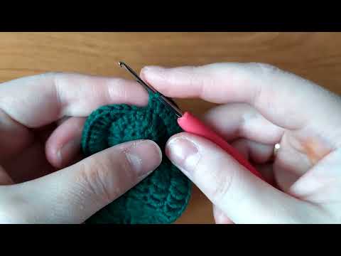 Видео: Антуриум ( мужское счастье) крючком. Часть 3 ( листья).