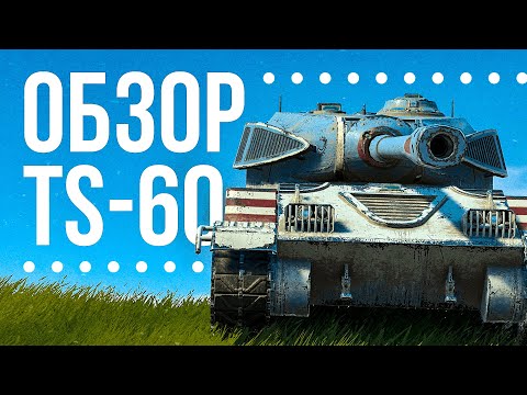 Видео: УНИКАЛЬНАЯ ПТ-САУ - ОБЗОР НА TS-60 Dignity ● Tanks Blitz