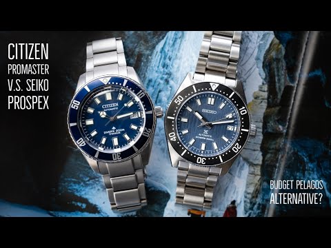 Видео: Бюджетный вариант Tudor Pelagos? | Citizen Promaster Dive против Seiko 62mas: переосмысление