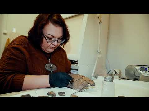 Видео: Реставрация археологического сосуда
