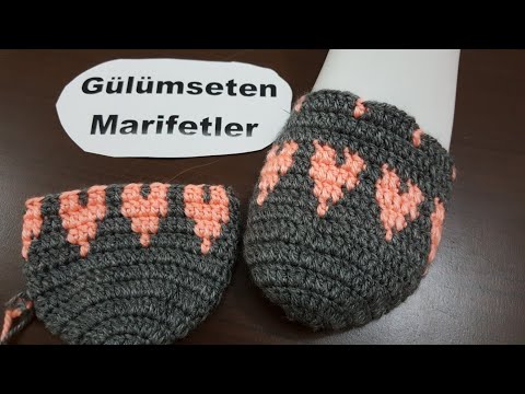 Видео: вязание тапочки спицами