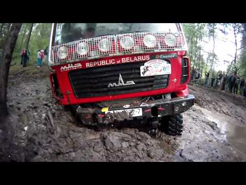 Видео: УТОПИЛИ Маз, беларуская засада