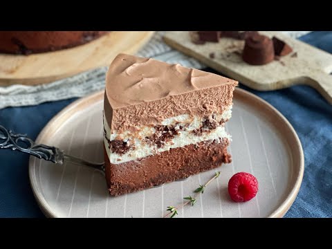 Видео: Торт Три шоколада - нежность в каждом кусочке! Самый красивый и вкусный торт