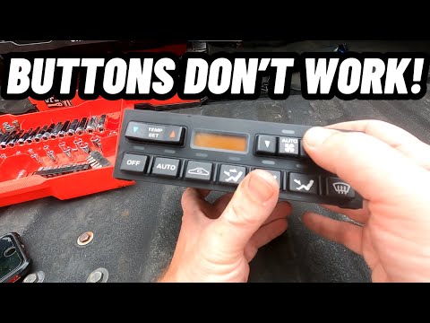 Видео: Ремонт кнопки климат-контроля на C4 Corvette!