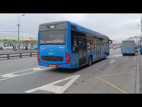 Видео: Один день из жизни автобусов у метро Тёплый стан (1 часть)