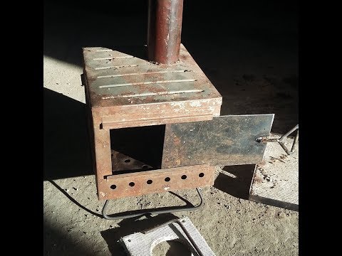 Видео: Печка для палатки