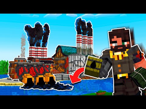 Видео: Я построил МЕГА ЗАВОД дизельного топлива в Майнкрафт | БЕРМУДА SMP