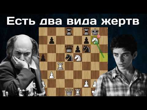 Видео: Михаил Таль - Гарри Каспаров. 3-я партия. Блиц-матч. Тбилиси 1978. Шахматы