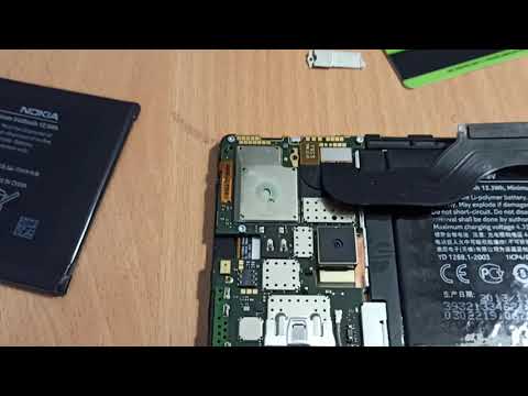 Видео: замена батареи на nokia lumia 1520
