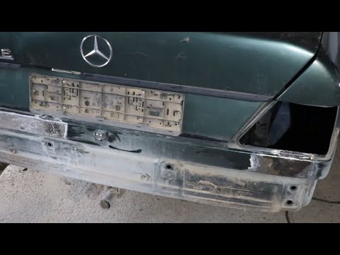 Видео: Тествам пясъкоструен пистолет на Парксайд върху задницата на Мерцедеса