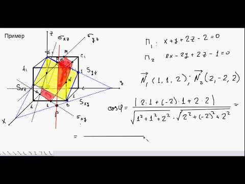 Видео: Взаимное расположение плоскостей в пространстве.