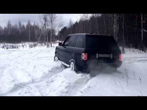 Видео: Рендж Ровер по снегу