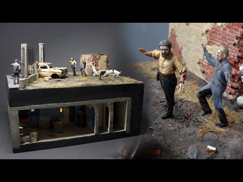 Видео: Диорама про зомби "День-М" (первый сезон - все серии)