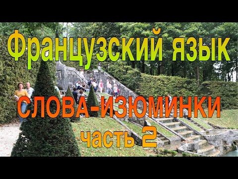 Видео: СЛОВА-ИЗЮМИНКИ (2 часть ) | ФРАНЦУЗСКИЙ ЯЗЫК