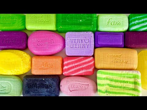 Видео: ASMR Soap Cubes. Soap Cutting. Резка мыла кубиками. Satisfying soap.