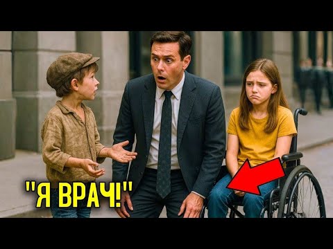 Видео: «Мальчик-Нищий Сказал Миллионеру: “Я Смогу Заставить Вашу Дочь Снова Ходить”»