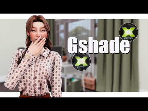 Видео: GShade 🔥 | Как установить | DX9 | DX11 | Sims4