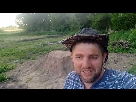 Видео: продолжаем заливку канализации́ под щелевой пол.Розыгрыш поросëнка продолжается.