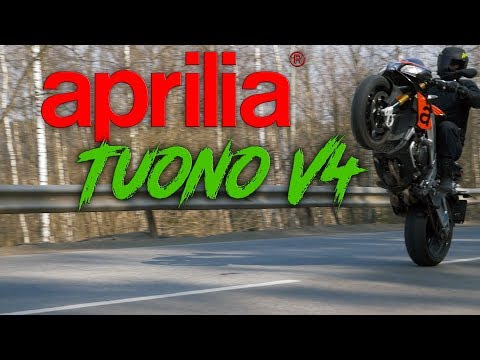 Видео: Мощнейший стритфайтер | Обзор и Тест-драйв мотоцикла Aprilia Tuono V4 1100 RR