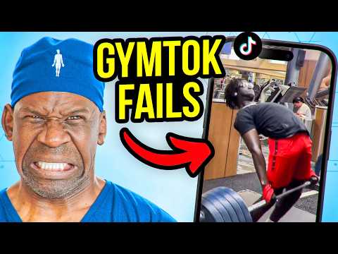 Видео: Вирусный GymTok провалился #cringefest: Опасные ошибки в подъёмах тяжестей и как избежать травм |...