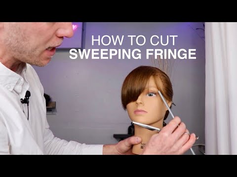 Видео: Как подстричь широкую челку