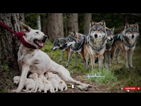 Видео: Мужчина оставил собаку и щенков привязанными к дереву на 5 лет… Но случилось неожиданное...!