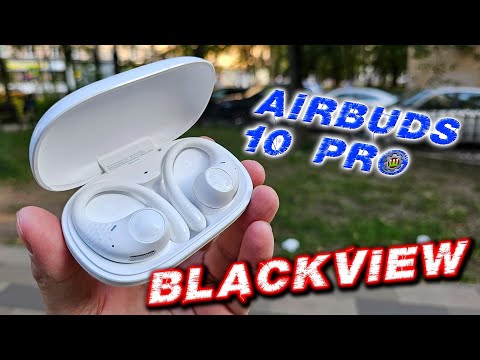 Видео: Blackview AirBuds 10 Pro беспровдные спортивные наушники