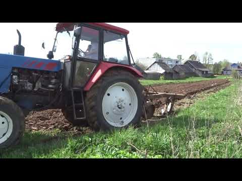 Видео: МТЗ 82\/вспашка и посадка картофеля 2021///MTZ 82\/plowing and planting of potatoes 2021