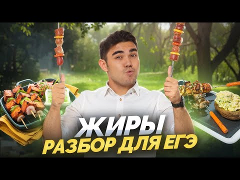 Видео: Жиры | Разбор для ЕГЭ по химии | Умскул