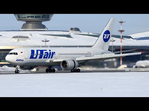 Видео: Boeing 767-200 Utair | Тюмень - Москва(VKO). | UT454.