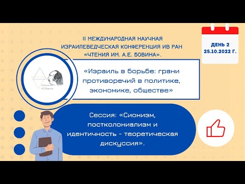 Видео: Сионизм, постколониализм. и идентичность - теоретическая дискуссия