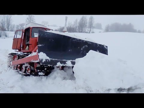 Видео: Легендарный трактор ДТ-75 раритет! The legendary tractor DT-75 is a rarity