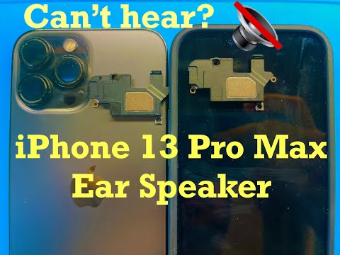 Видео: как заменить динамик на iPhone 13 Pro Max — подробное руководство