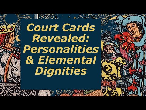 Видео: Раскрытие придворных карт: личности и стихийные силы в Таро