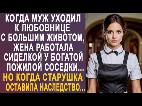 Видео: Когда муж уходил к любовнице, жена работала сиделкой у богатой соседки. Но узнав о наследстве...