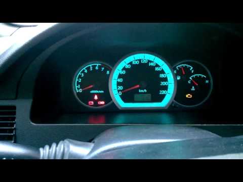 Видео: RGB-приборная панель Lacetti с плавным розжигом