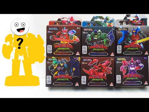 Видео: Роботы конструкторы от Диностер! 5 типов редкости