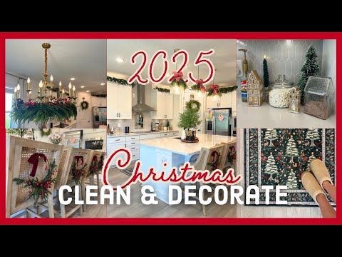Видео: ПОРА! 🎄 Рождественская уборка и декор вместе со мной 2025 | Пряничная кухня и столовая