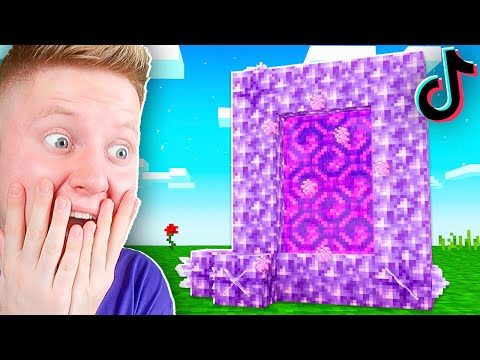 Видео: ПРОВЕРКА 10 БЕЗУМНЫХ ЛАЙФХАКОВ ИЗ ТИК-ТОКА В МАЙНКРАФТ