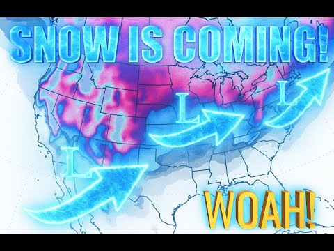 Видео: Эта погода принесет МНОГО снега!